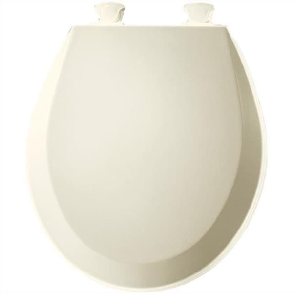 Church Seat 500EC 346 14.375 in.W Lift-Off Round Closed Front Toilet Seat in Biscuit 500EC 346 - main